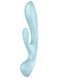 Вібратор-кролик Satisfyer Triple Oh Blue SO7781 фото