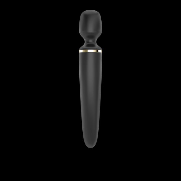 Вібромасажер Satisfyer Wand-er Woman (Black/Gold) SO3456 фото