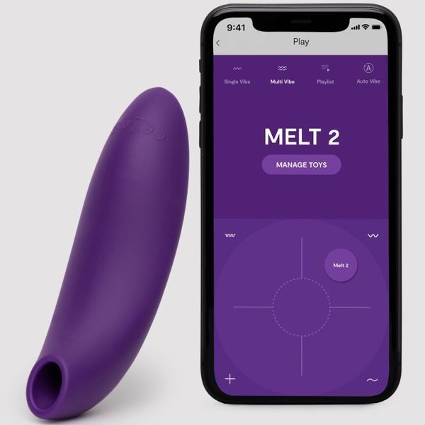 Вакуумний стимулятор We-Vibe Melt 2 (Purple) 401120 фото