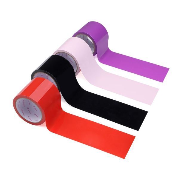 Електростатична стрічка для бондажу LOCKINK SEVANDA Electrostatic Tape - Red Tape, 16 м SX0889 фото
