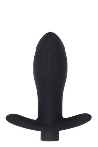 Анальна пробка з вібрацією MAI Attraction Toys №87 Black SO5005 фото