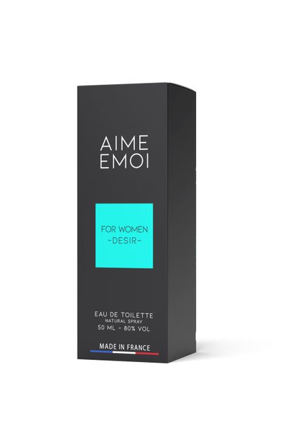 Туалетна вода з феромонами для жінок RUF AIME EMOI, 50 ml 2032 фото