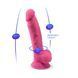 Фалоімітатор SilexD Johnny Pink Glow in the dark SO7026 фото 8