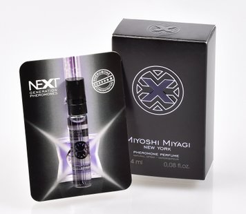 Духи з феромонами для чоловіків Miyoshi Miyagi Next "X" for MAN, 2,4 ml 600040 фото