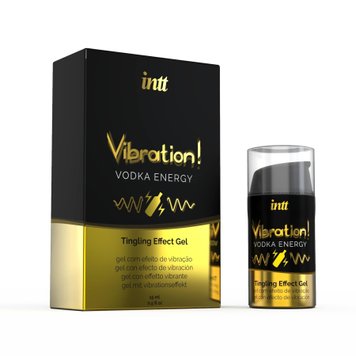 Рідкий вібратор Intt Vibration Vodka (15 мл) SO2919 фото