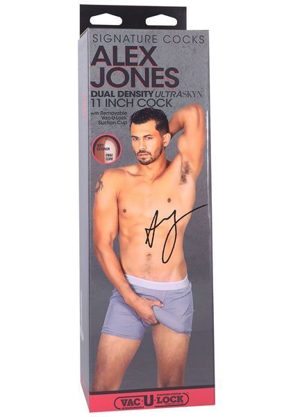 Фалоімітатор Doc Johnson Signature Cocks Alex Jones 11 inch UltraSkyn SX2521 фото