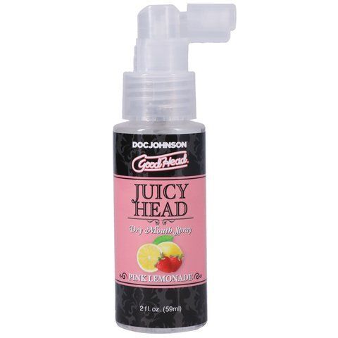 Зволожувальний спрей оральний Doc Johnson GoodHead &ndash; Juicy Head Dry Mouth Spray &ndash; Pink Lemonade 59мл SO6065 фото