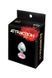 Металева анальна пробка з рожевим кристалом MAI Attraction Toys №72 SO4634 фото 3
