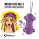 Вагінальні кульки з масажем і вібрацією FeelzToys Motion Love Balls Twisty SO3853 фото 2