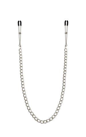 Тонкі затискачі для сосків з ланцюжком Feral Feelings - Chain Thin nipple clamps SO3794 фото