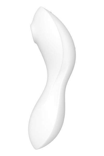 Вакуумний смарт-стимулятор із вібрацією Satisfyer Curvy Trinity 5 (White) SO6725 фото