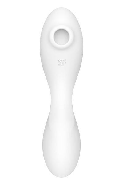 Вакуумний смарт-стимулятор із вібрацією Satisfyer Curvy Trinity 5 (White) SO6725 фото