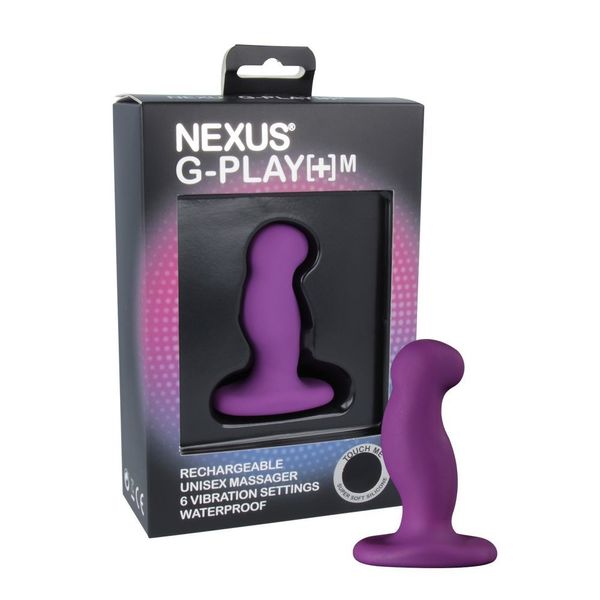 Вібромасажер простати Nexus G-Play Plus M Purple GPM002 фото