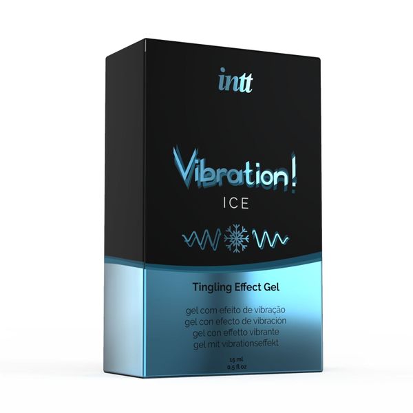 Рідкий вібратор Intt Vibration Ice (15 мл) SO2920 фото