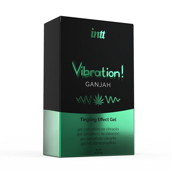 Рідкий вібратор Intt Vibration Ganjah (15 мл) SO3347 фото