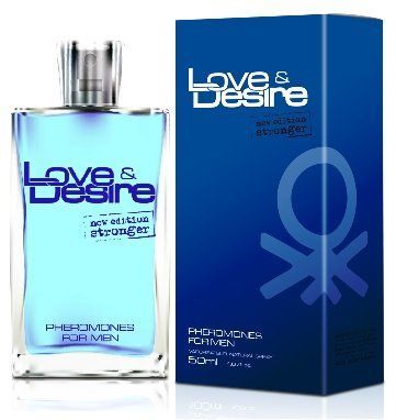 Туалетна вода з феромонами для чоловіків Love & Desire for Men, 50 ml 1700007 фото