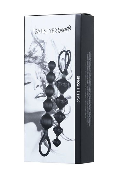 Набір анальних намистин Satisfyer Beads Black SO2740 фото