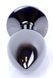 Анальна пробка Boss Series - Jewellery Dark Silver PLUG Black S, BS6400029 BS6400029 фото 4