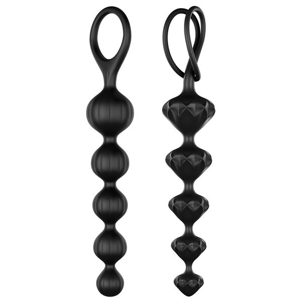 Набір анальних намистин Satisfyer Beads Black SO2740 фото