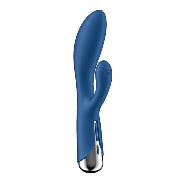 Вібратор-кролик Satisfyer Spinning Rabbit 1 Blue SX0562 фото