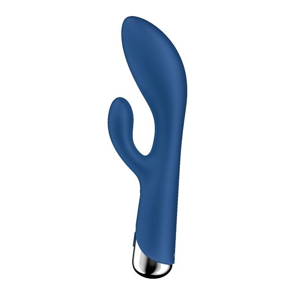 Вібратор-кролик Satisfyer Spinning Rabbit 1 Blue SX0562 фото