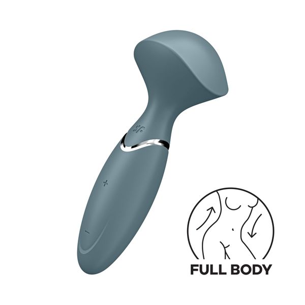 Вібромасажер Satisfyer Mini Wand-er Grey SO7793 фото