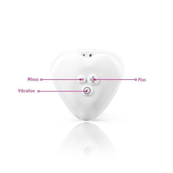 Вібратор для клітора Mystim Heart&acute;s Desire White SO8141 фото