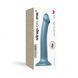 Насадка для страпону Strap-On-Me Mono Density Dildo M Blue SO3569 фото 3