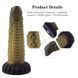Фалоімітатор для секс-машин Hismith 8.5&Prime; Squama Beast Silicone Dildo Monster Series, KlicLok SO9967 фото 3