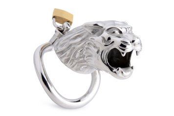 Клітка для члена Master Series Tiger King Cock Cage With Lock SO8795 фото