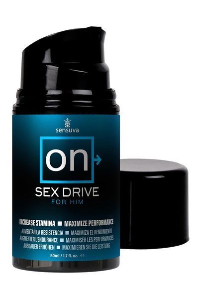 Крем для підвищення лібідо у чоловіків Sensuva ON Sex Drive for Him 50 мл SO3184 фото