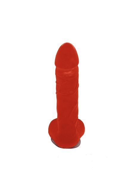 Крафтове мило-член із присоскою Чистий Кайф Red size L SO2638 фото