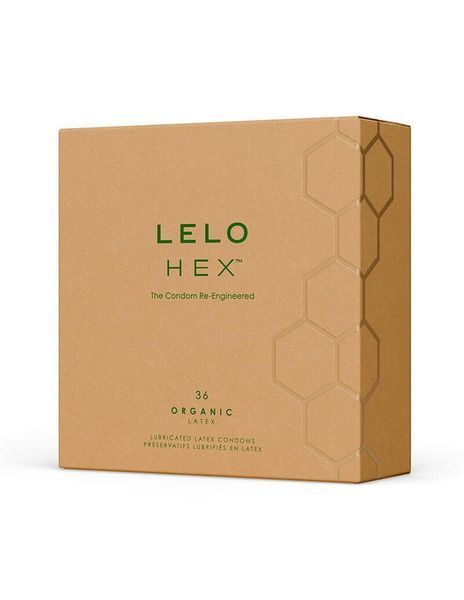 Презервативи LELO HEX Condoms Organic 36 Pack SX3045 фото