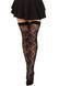 Панчохи Leg Avenue Wild rose net thigh highs One Size SX1042 фото 4