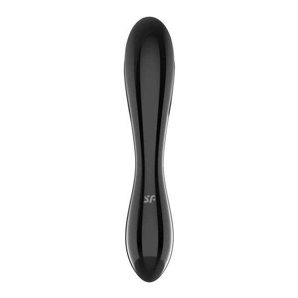 Скляний дилдо Satisfyer Dazzling Crystal 1 (Black) SO8786 фото