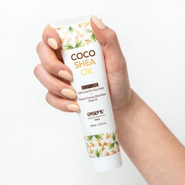 Органічна кокосова олія каріте (ши) для тіла EXSENS Coco Shea Oil 100 мл SO3332 фото