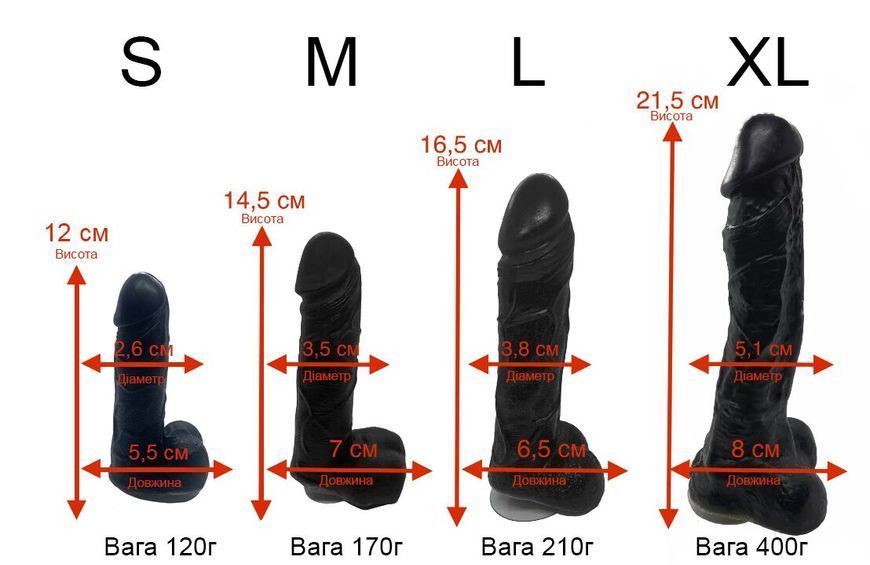 Крафтове мило-член із присоскою Чистий Кайф Red size L SO2638 фото