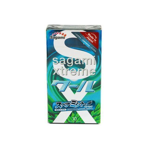 Презервативи латексні Sagami Xtreme Spearmint №10 ap76 фото