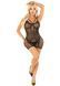 Бодістокінг Leg Avenue Heart Net Mini Dress One Size Black SX2757 фото 3