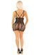 Бодістокінг Leg Avenue Heart Net Mini Dress One Size Black SX2757 фото 4