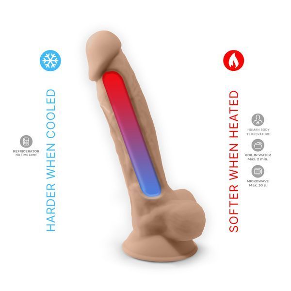 Фалоімітатор з вібрацією SilexD Vetus Vibro Flesh SO8213 фото