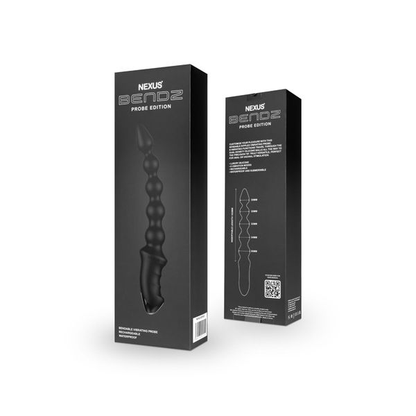 Анальний вібратор-намисто Nexus BENDZ Bendable Vibrator Probe Edition SO6637 фото