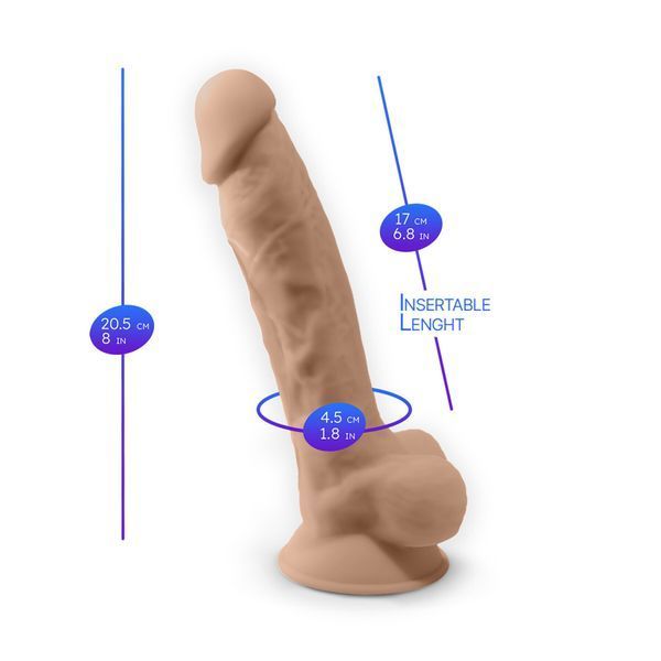 Фалоімітатор з вібрацією SilexD Vetus Vibro Flesh SO8213 фото