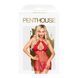 Комплект сорочка у стилі 60-х та трусики з доступом Penthouse - Libido Boost Red M/L SO4315 фото 3