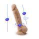 Фалоімітатор з вібрацією SilexD Vetus Vibro Flesh SO8213 фото 6