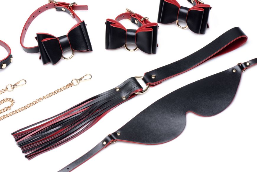 Набір для BDSM Master Series Bow - Luxury BDSM Set With Travel Bag SO8796 фото