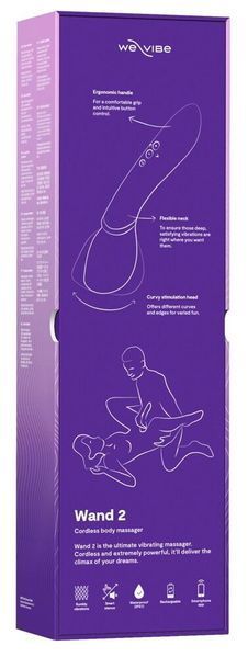 Вібромасажер We-Vibe Wand 2 Purple 401044 фото