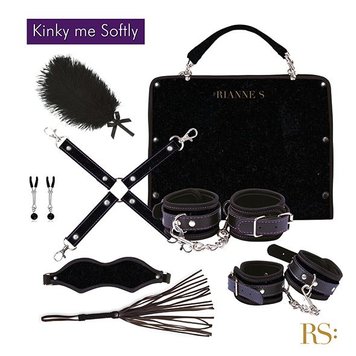 Подарунковий набір для BDSM RIANNE S — Kinky Me Softly Black SO3864 фото