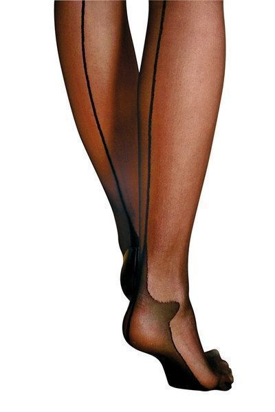 Панчохи Anne De Ales FLORA T3 Black SO1907 фото