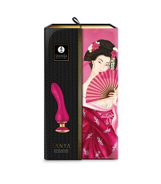 Вібратор для точки G Shunga Sanya Raspberry SO6903 фото